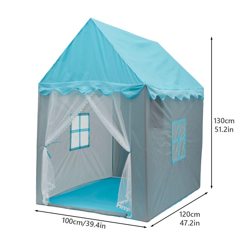 Children Play Tent Princess Castle House Child Room Cartoon Indoor Outdoor Playhouse Tent Toys Christmas Gifts for Boys Girls