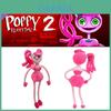 Pop Geïnspireerd Door Spellen Met Slanke Ledematen En Roze Krullen Poppy Playtime Mommy Lange Benen Huggy Wuggy Pluche