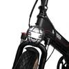 MIHOGO One Electric Bicycle 20" Tire 1000W Peak Motor Dual Disc Brakes 7 Speed LED Display 48V 29Ah Foldable City E-Bike Max Load 180kg