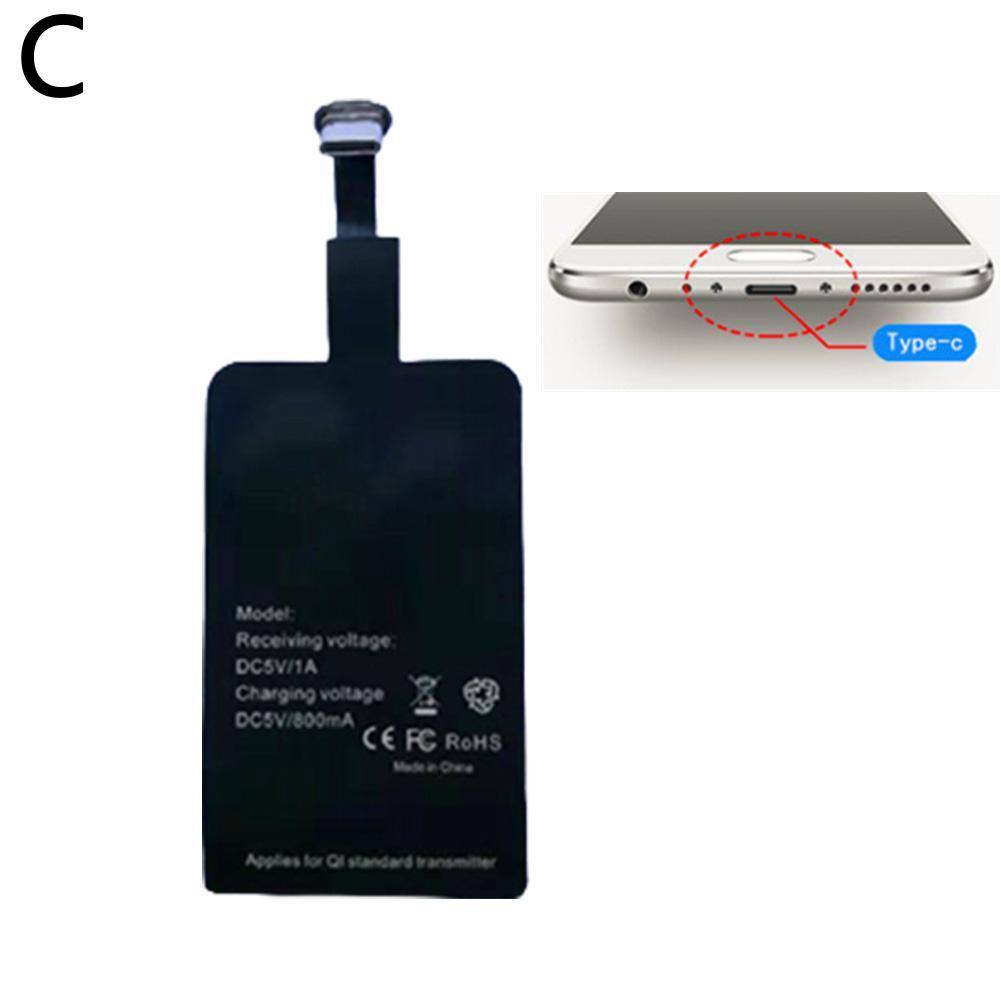 Receiver Patch Universal Fast Wireless Charger Adapter Wireless Charging Receiver Patch For Phone Wireless Charging