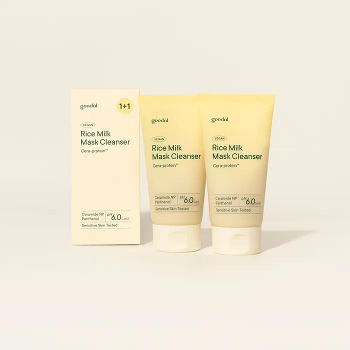 

Goodal Vegan Rice Milk Pack Cleanser Double Plan