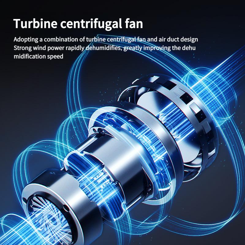 500ML household mini air dehumidifier semiconductor air dryer moisture absorber bedroom office silent electric air dehumidifier.