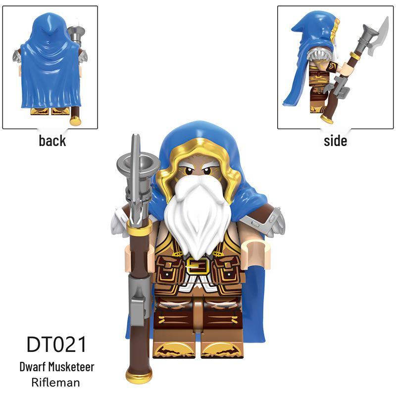 Exclusive Vintage DT8904 Alsace Mini Building Blocks Set