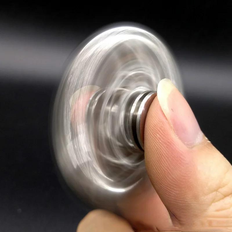 Hand Spinner Steel Ball Ferris Wheel 2 Fingertip EDC Adult Fidget Toys Five Bead Finger Gyro 686 Silent Bearing Stainless Steel