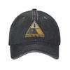 Angine de Poitrine Baseball Caps Retro Distressed Washed  Sun Cap Unisex Outdoor Summer  Unstructured Soft Caps Hat