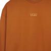 Vans OTW SS24 Solid Color Crew Neck Pullover Long Sleeve Sweatshirt Unisex Sweatshirt Orange VN000GBWCYS