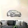 Metal Wall Decor Car Interior Panel Auto Accessories