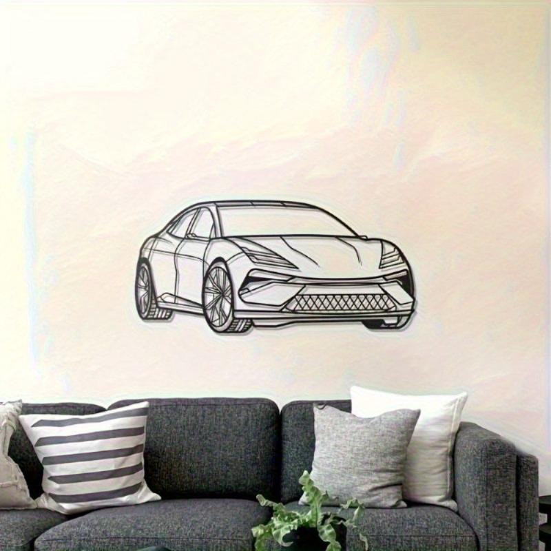 Metal Wall Decor Car Interior Panel Auto Accessories