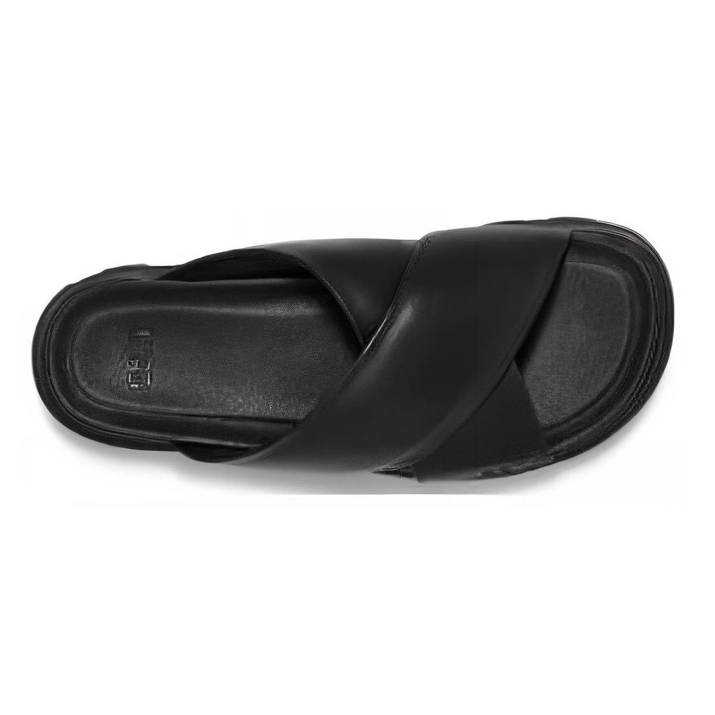 UGG Capitelle Crossband Sandal Black Women's 1152672-BLK
