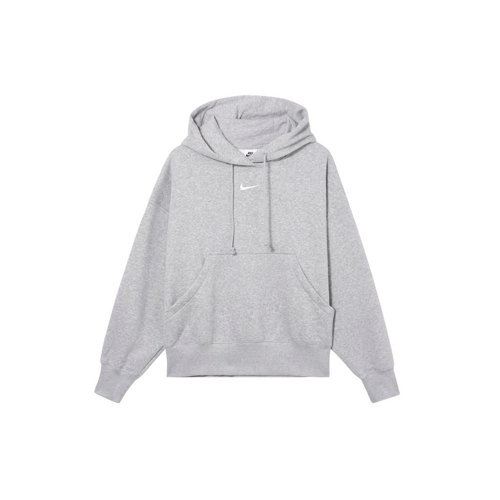 Nike Sportswear Phoenix Fleece Solid Pocket Hoodie Women hoodies Gray DQ5859-063