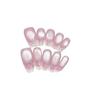 Pure Hand-made Phototherapy Wear Armor Aurora Sakura Finished Product Reusable Nail Art Patches Can Be Removed