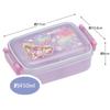 Skater Bento Box, 450ml, Disney Rapzel 23, Antibacterial, for Girls, Made In Japan (RBF3ANAG-A)