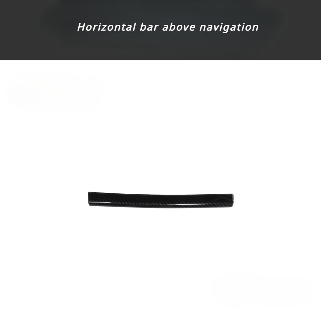 For Cadillac ATSL 2014 2015 2016 2017 Accessories ABS Carbon Fiber Style Decoration Car Interior Trim Stickers Center Console