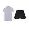 Li-Ning Solid Color Fashion Simple Quick-Dry Comfortable Breathable Versatile Short Sleeve Polo Shirt Casual Sports Set APLV029-14+YKSV147-2