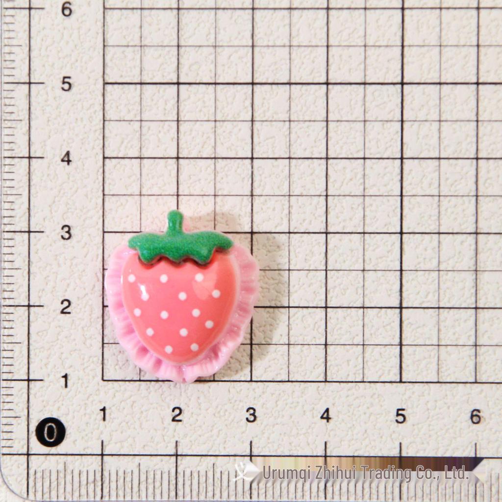 Cute Plaid Lace Fruit DIY Accessory Kit for Shoes, Phone Cases, and Hair Clips