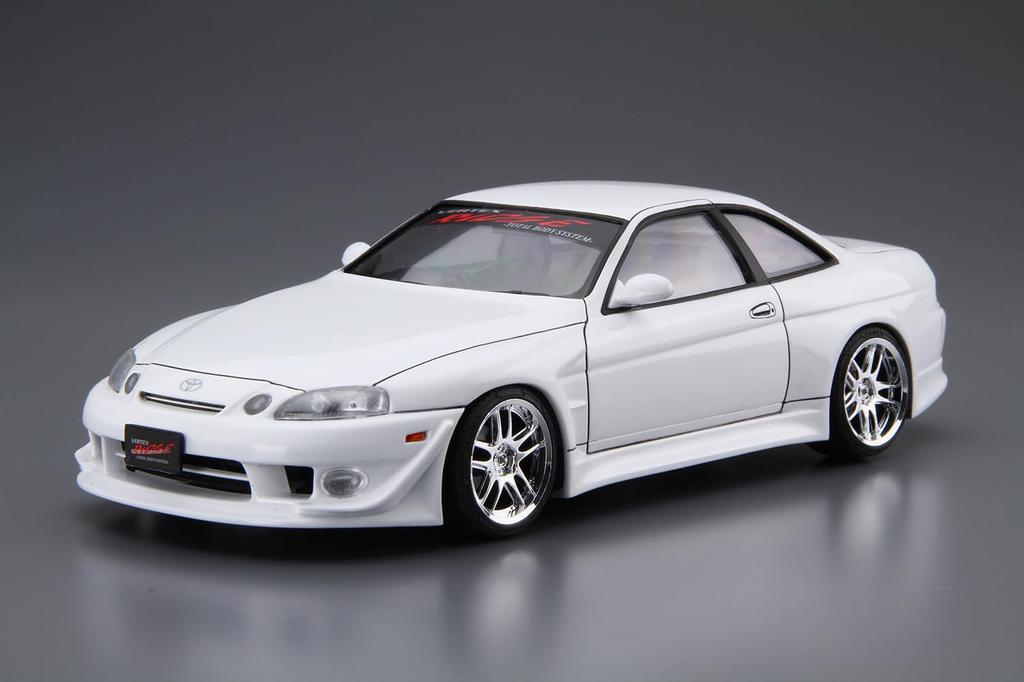 Aoshima Bunka Kyozai The Tuned Car 56 VERTEX JZZ30 Soarer Plastic Model Kit Co., Ltd. (AOSHIMA) No. 1/24 '96 (Toyota)