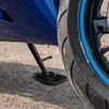 1PC motorcycle foot mat suitable for outdoor parking, foot mat bracket, support plate, mat, motorcycle accessories