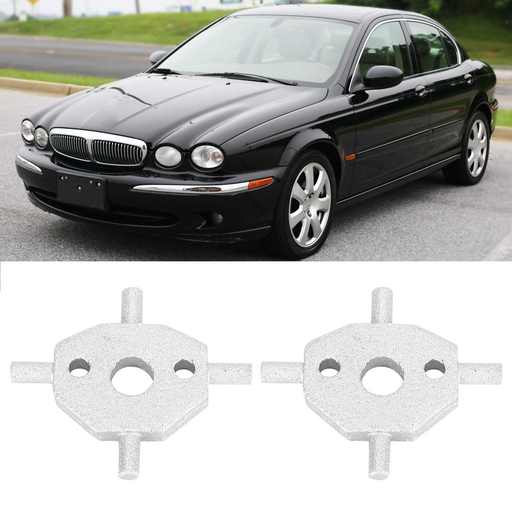 1 Pair Headlight Washer Nozzle Cover Pivot Swivel Cruciform 271893275580 Fit for Jaguar X type S Type