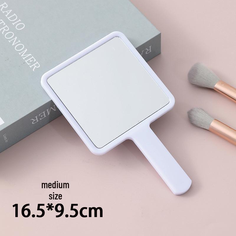 Custom Compact Handheld Makeup Mirror: Portable & Simple Design
