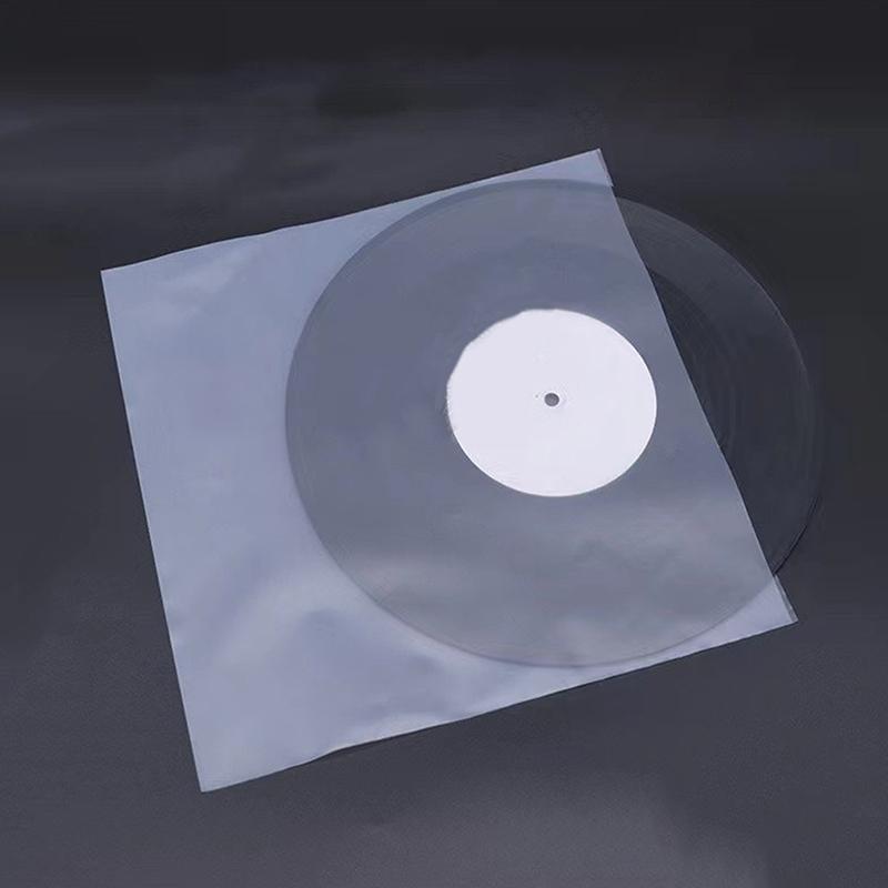 25/50Pcs 12Inch Clear Vinyl Record Protecter Lp Vinyl Record Self Adhesive Bag Plastic Inter Sleeves For Cd Tape Protect Sleeves