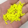 100PCS Silicone Fishing Jig Lure 1cm Artificial Lures Floating Minnow Baits  Winter Fishing