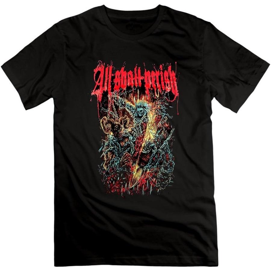 Xxfz Men s All Shall Perish Awaken The Dreamers Black T-shirts S