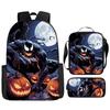 Spider-Man Backpack Set for Kids Toddler Halloween Backpack 3 Piece School Bag Street Style