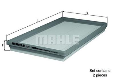 MAHLE Luftfilter Benz A1560940504 LX3594/S