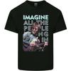 Imagine World Peace Music Guitar Hippy Kids T-Shirt Childrens