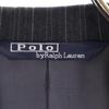 Polo by Ralph Lauren Made In Japan Wool Stripe Long Sleeve Tailored Jacket Men's Used