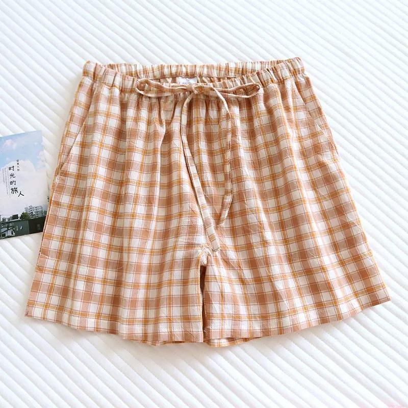 Shorts Hose Damen Baumwolle Sommer Vielseitig Vintage Locker Große Größe Freizeit Weites Bein Hosen Shorts