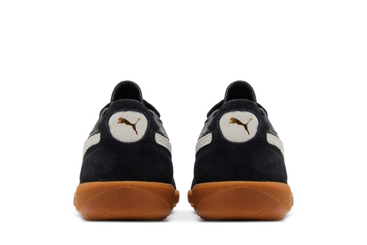 Puma Palermo Leather Big Kid 'Black Feather Grey Gum'