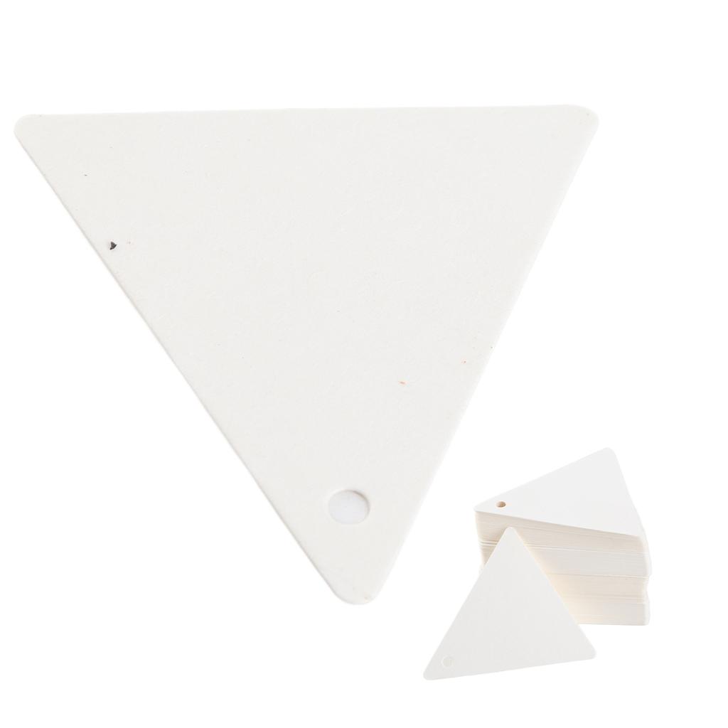 100pcs Triangle Shape Perfume Test Strips Accurate Evaluation Disposable Fragrance Blotter Strips for Essential Oils