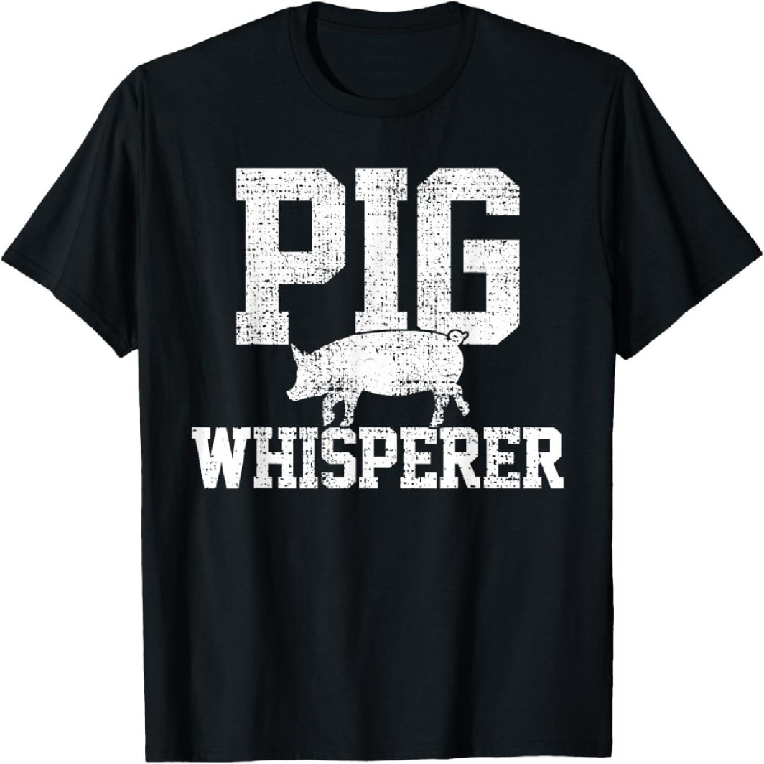 Pigs Whisperer Farmer Vintage T-Shirt S
