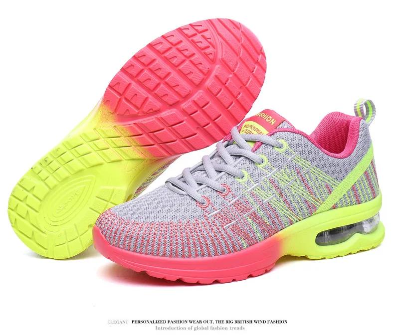 

Trendy Women s Shoes New Comfortable Running Shoes Version Fashionable Breathable Mesh Shoes Jogging Versatile Sports Shoes 35