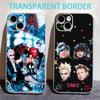 5 S-Seconds of S-Summers 5SOS Phone Case For iPhone17,16,15,14,13,12,11 Plus,Pro Max Soft Transparent Cover