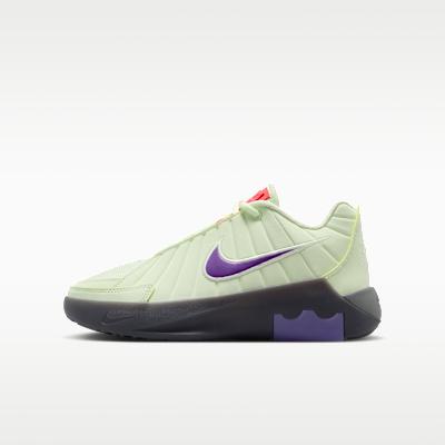 Nike LeBron Witness 9 Volt Tint Black Smoke Grey (GS) 35.5