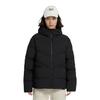 Li Ning Fitness Series Casual Sports Breathable Hooded Warm Down Jacket Women Outerwear Black AYMU518-4