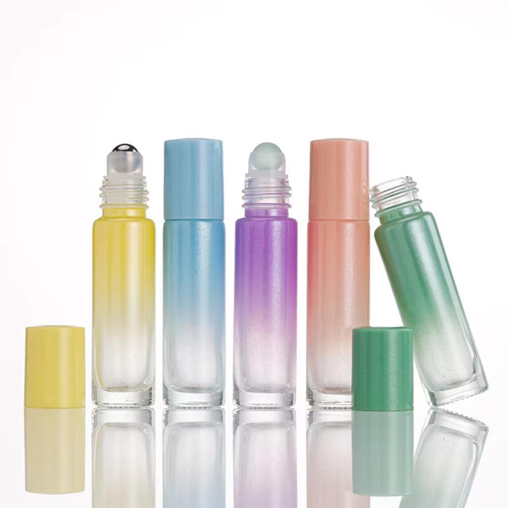 Mini Colorful Dispensing Bottles Roller Roller Ball Empty Bottle New Essential Oils Bottle