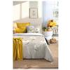Parure de lit 220 x 240 cm Marguerite beige