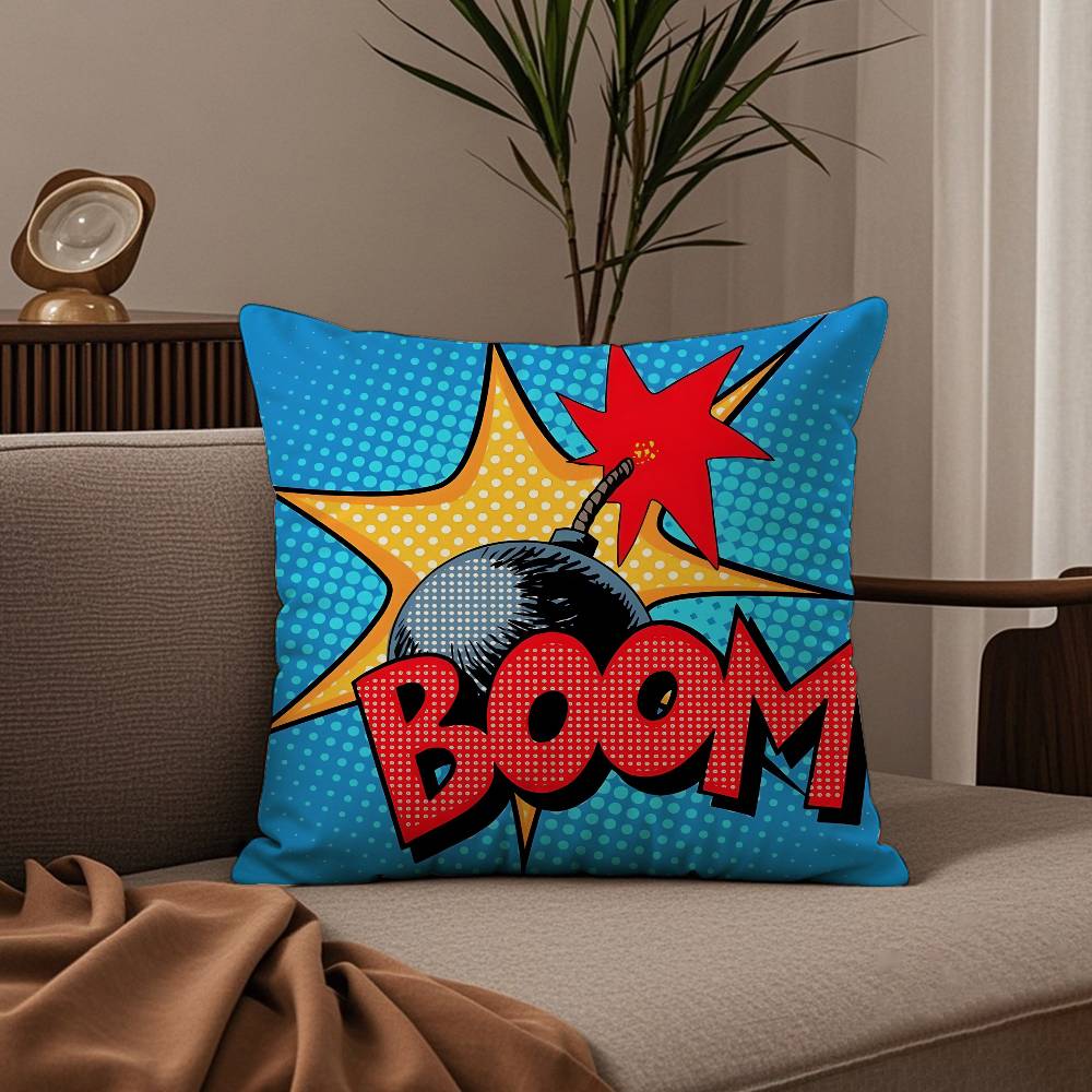 Roy L-Lichtenstein Art Pillow Case good printing pillowcase living room sofa cushion cover bedroom room decor