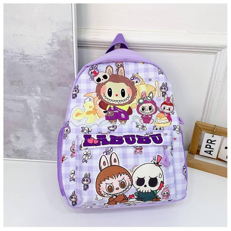 Backpack Cartoon Pattern Large Capacity Shoulders Bag Children Gifts