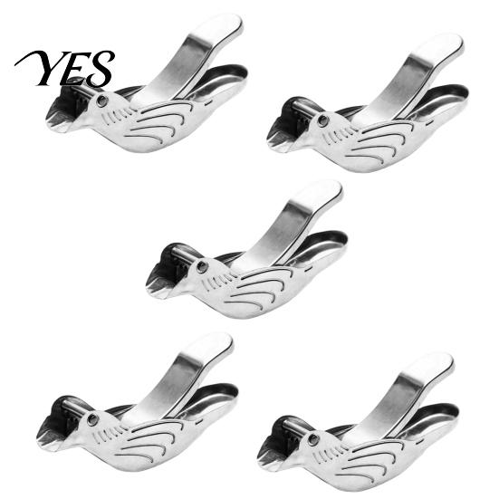 Compact Lime Press for Kitchen Stainless Steel Bird Shape Lemon Juicer, Portable Manual Fruit with Pour Spout Easy to Clean Citrus Tool Orange