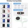 Chargeur sans Fil - Apple - Compatible iPhone 16/15/14/13/12 - MagSafe - Veilleuse - 40g
