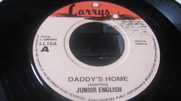 

7-дюймовая пластинка JUNIOR ENGLISH Daddys Home LL16 Larrys Jamaica Reggae Ska Dub Б/у