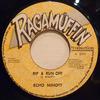 7inch Record ECHO MINOTT  Rip  Run Off NONE Ragamuffin Prod Jamaica Reggae Ska  Dub Used