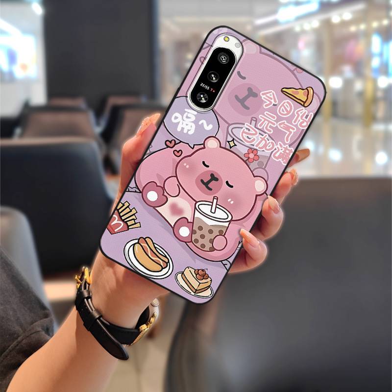 Graffiti Dirt-resistant Phone Case For Sony Xperia5 IV Anti-dust Phone Pouch Protective Full Wrap Durable Back Cover TPU