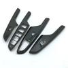 ABS Carbon Fiber for Hyundai Kona Kauai Encino 2017 2018   Car Window Lift Door Armrest Glass Button Switch Accessories