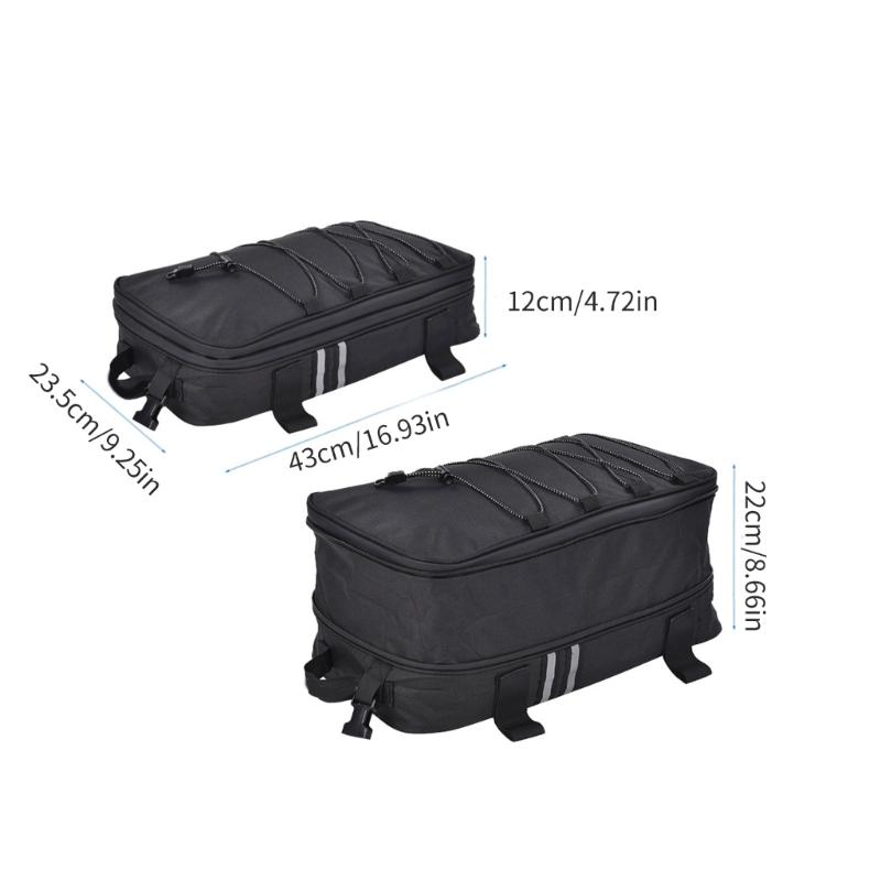 Motorcycle Luggage Bags for R1200GS Adventure Additional Bags Waterproof Top Pack Motorbike Accessory Top Bags Tail Bags