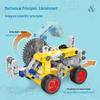 Deli Student DIY Building Block Pull-Back Car Kit